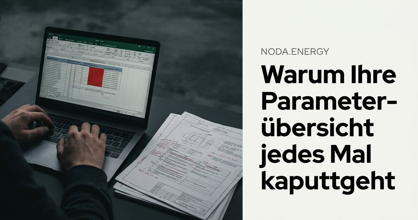 Warum Ihre Parameterübersicht jedes Mal kaputtgeht, wenn der Netzbetreiber eine Revision schickt